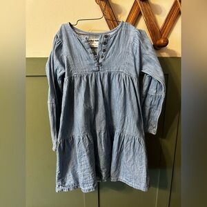 Old Navy Blue Denim Kids Dress